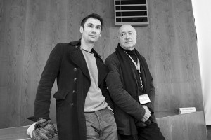 Fabrizio Gifuni con Franco Mariotti