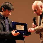 Lo Cascio consegna il premio Fellini a Rosi